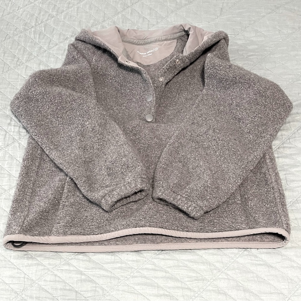 Outdoor Voices MegaFleece Snap Up Hoodie